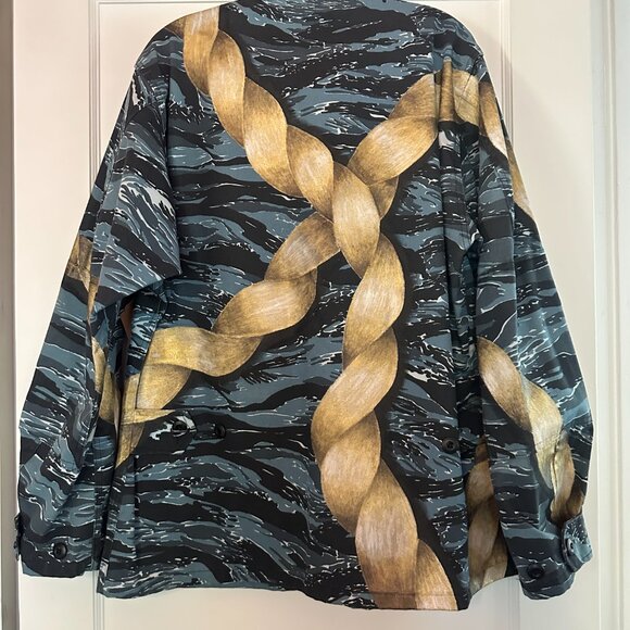 ART OF UNIFORMITY - CUSTOM PAINTED MILITARY JACKET - SIZE M - Picture 5 of 5